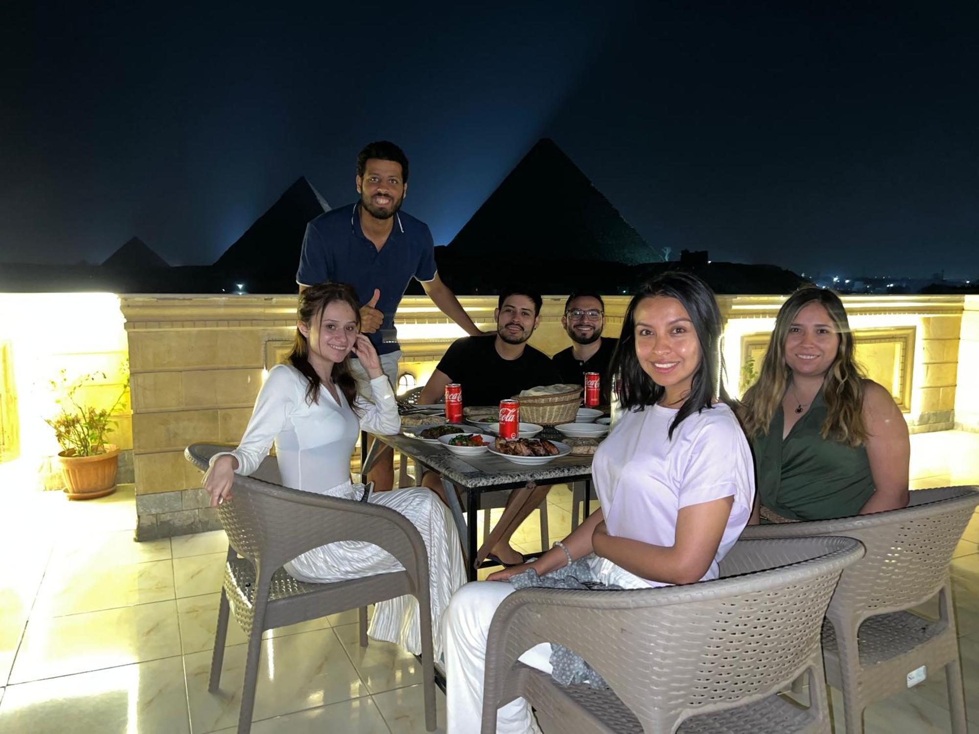Moses Pyramids Inn Kafrat al Jabal Exterior photo