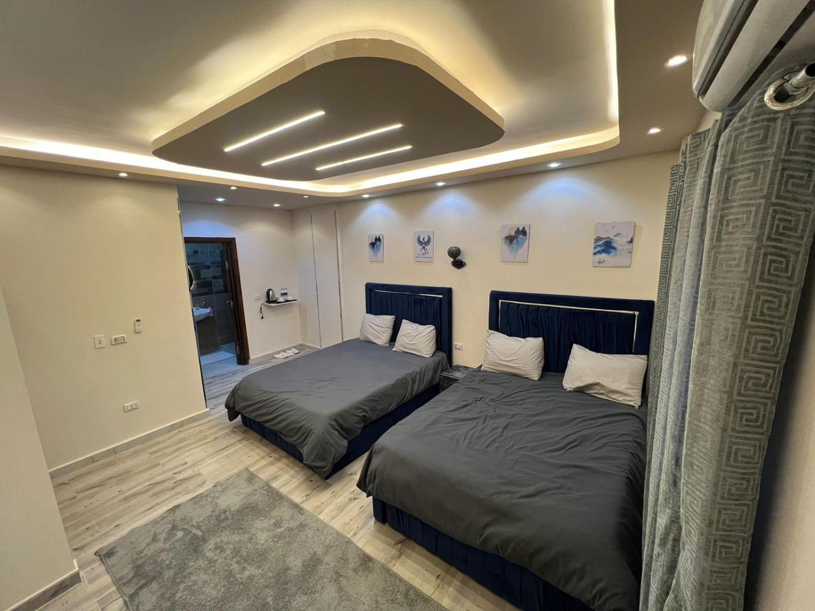 Moses Pyramids Inn Kafrat al Jabal Exterior photo
