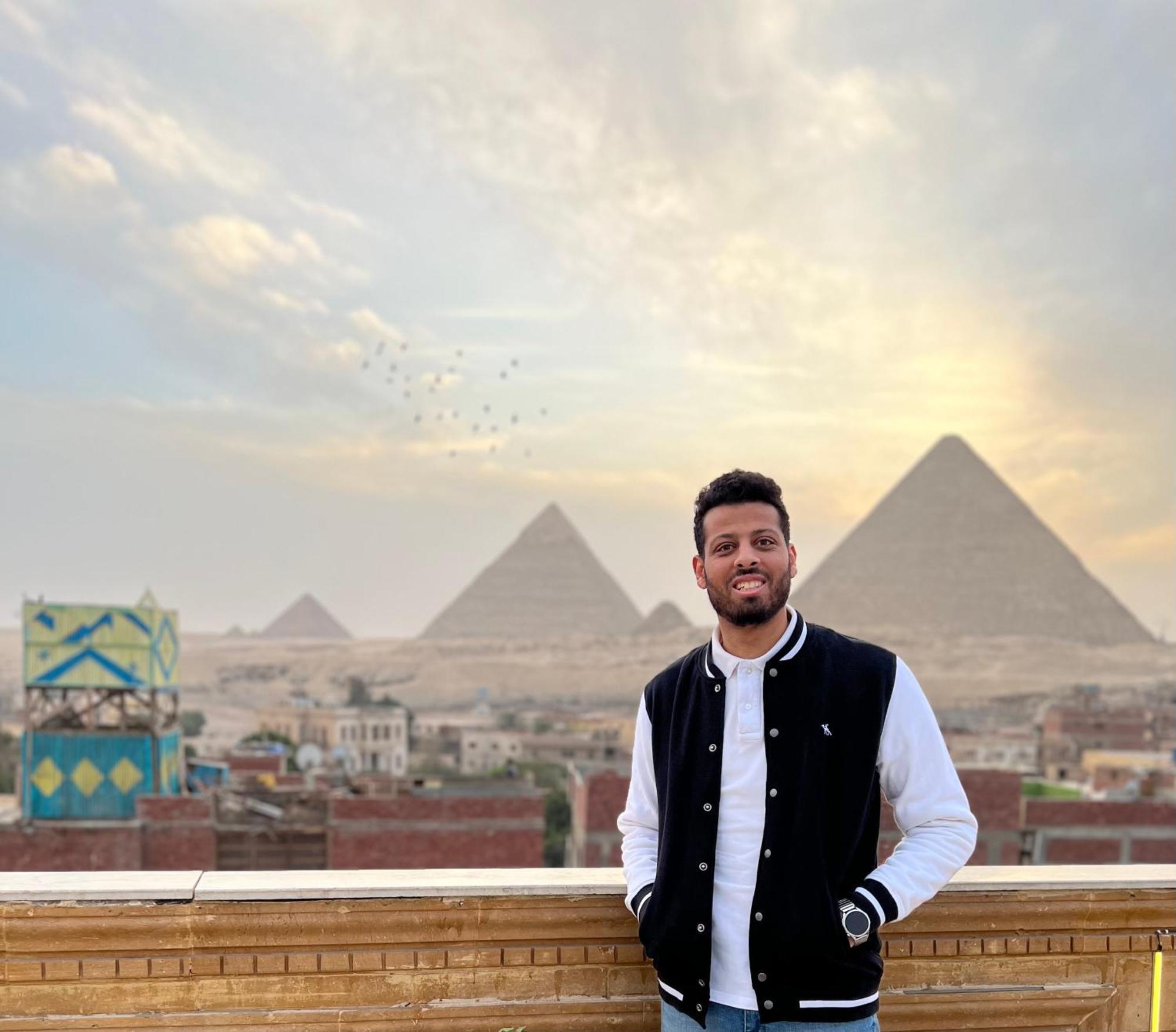 Moses Pyramids Inn Kafrat al Jabal Exterior photo